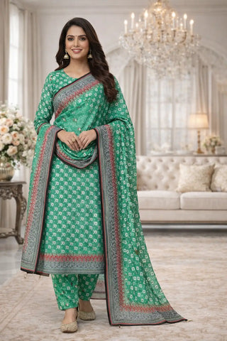 Swiss Lawn Unstitched 3 Piece Mystery - Z1401
