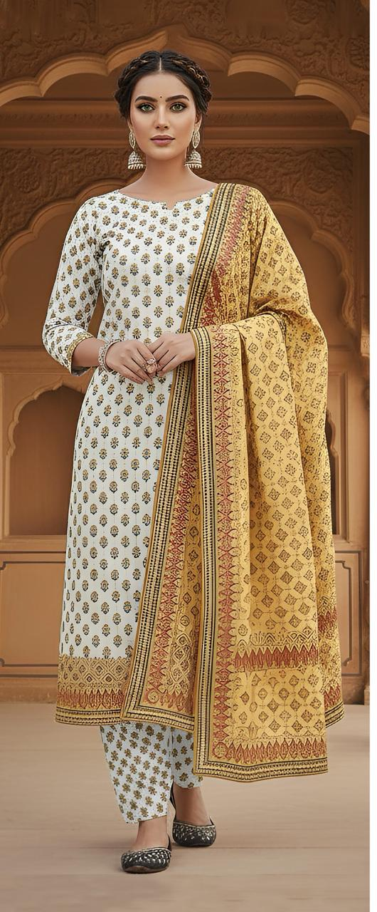 Swiss Lawn Unstitched 3 Piece Mystery - Z1401