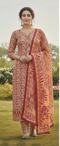 Swiss Lawn Unstitched 3 Piece Mystery - Z1401