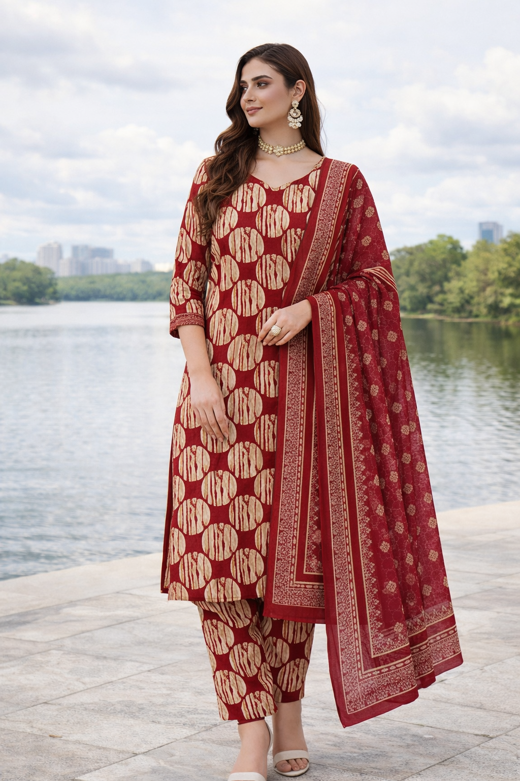 Swiss Lawn Unstitched 3 Piece Mystery - Z1401