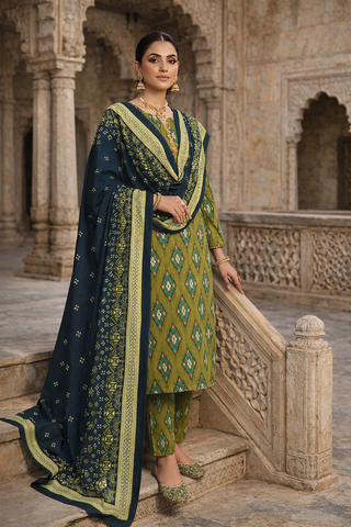 Swiss Lawn Unstitched 3 Piece Mystery - Z1401
