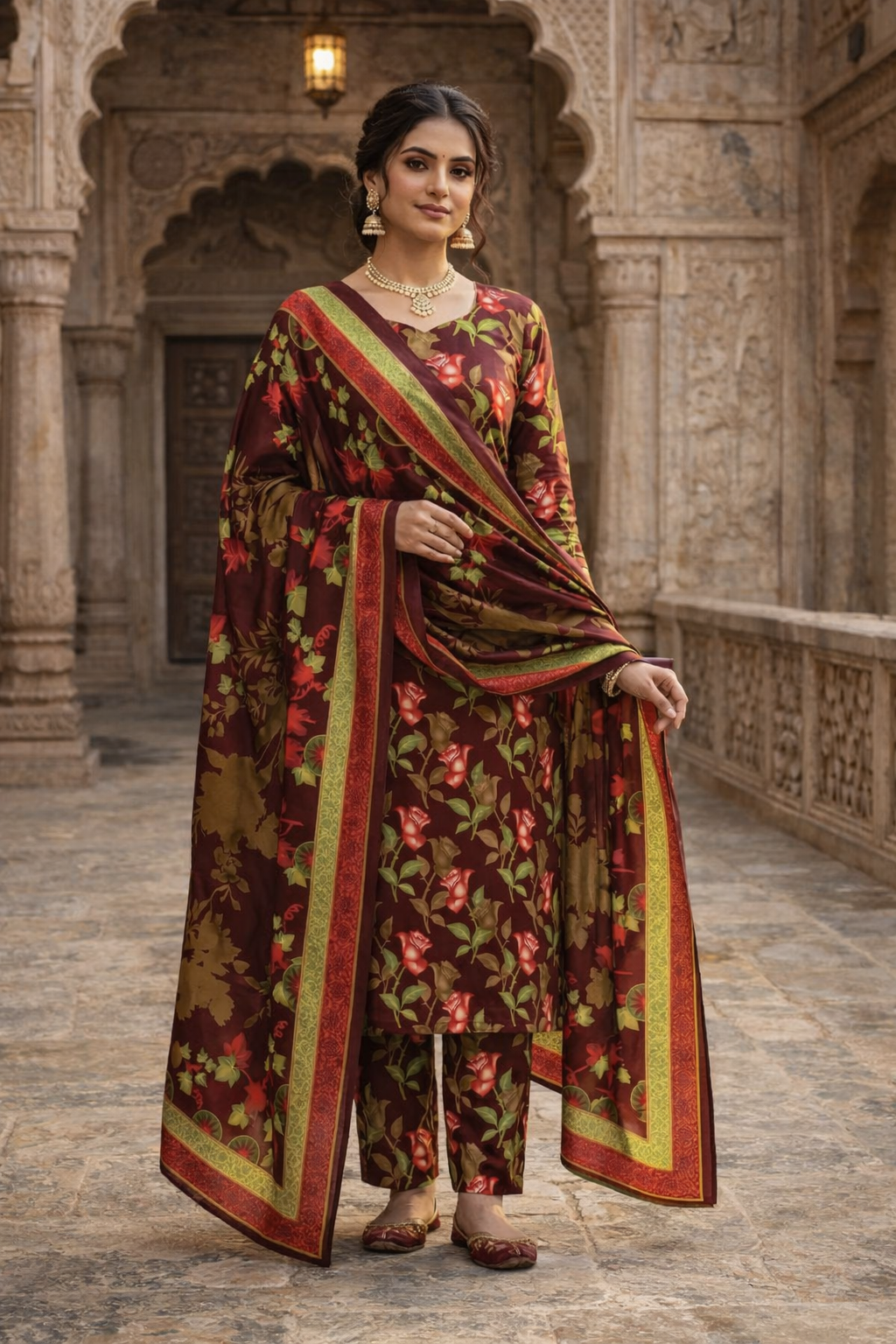 Swiss Lawn Unstitched 3 Piece Mystery - Z1401