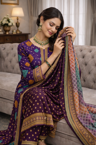 Swiss Lawn Unstitched 3 Piece Mystery - Z1401