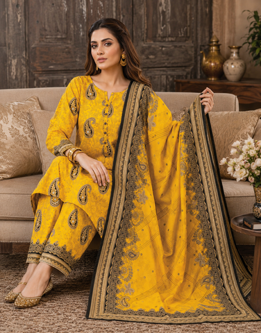 Swiss Lawn Unstitched 3 Piece Mystery - Z1401