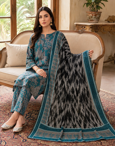 Swiss Lawn Unstitched 3 Piece Mystery - Z1401