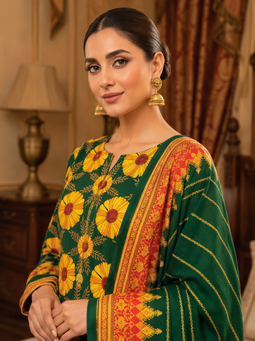 Swiss Lawn Unstitched 3 Piece Mystery - Z1401