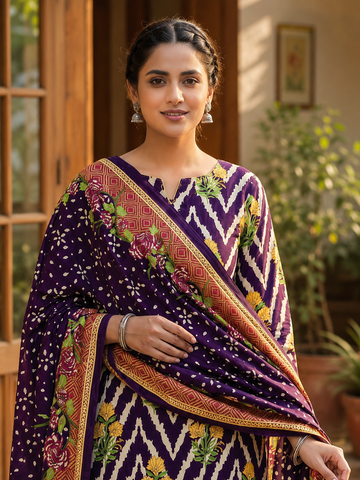 Swiss Lawn Unstitched 3 Piece Mystery - Z1401
